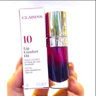 🈹專櫃正貨🌸新款⭐️ 嬌韻詩（Clarins）法國🇫🇷🛍️ 【香港專櫃購 】 ✨【果凍護唇油 Lip Comfort Oil #10 Plum（7ml）】 ⭐️潤唇+養唇+提氣色，三重植萃精油入妝潤護