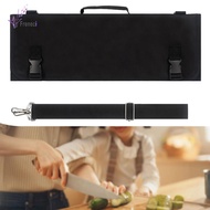 [freneci] Chef Knife Roll Bag Organizer Portable Knife Bag for Camping Travel Kitchen