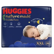 Huggies Naturemade night diaper pants XXL26