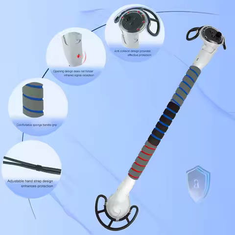 3 in 1 Long Arm Handle Attachments Enhance VR Game Experience Extended Grip Handle VR Handle Accesso
