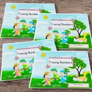 ☻ ♞Tracing pad Writing pad Numbers Practice writing Pad paper workbook for Kids 25pages
