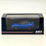 Hobby HJ64 1/64 for Prodrive P25 2023 Impreza 22B Blue Diecast Model Car Miniature Limited Collectio