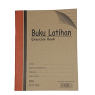 Spectra Soft Cover Exercise Book Single Line F5 200pgs 50gsm