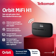 Telkomsel Orbit Mifi H1 Portable Modem Wifi 4G High Speed Bonus Data