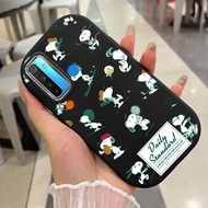 Casing hp For Realme 5 5i 5s 6i C3 C3i Case Happy Dog Pattern Casing HP Cesing Round Fat Case Silico