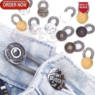 GG 1 Pc Spring Button Extender for Pants Jeans Free Sewing Adjustable Retractable Waist Extenders Me