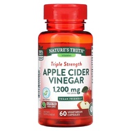 พร้อมส่ง แอปเปิ้ลไซเดอร์ เวเนก้า Nature's Truth Apple Cider Vinegar 1200 mg.(60เม็ด/180เม็ด)