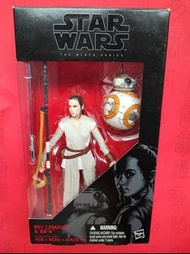 星球大戰人形模型公仔多配件star wars action figure the black series Rey Jakku BB-8 lightsaber激光劍