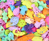 sỉ 50 con cá sinh vật biển các loại cho bé chơi đồ chơi câu cá