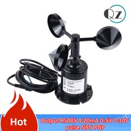 【New Arrivals】 30m/s Weather Station Outdoor Sensor 3 Cup Anemometer Wind Speed Meter Rs485 4-20ma 0