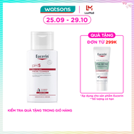 [MUA LÀ CÓ QUÀ] Sữa Rửa Mặt Eucerin Dành Cho Da Nhạy Cảm pH5 Facial Cleanser 100ml