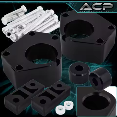 2"2.5"3" Front Leveling Lift Kit w/ Diff Drop Black For 84-95 4Runner IFS 4WD 4X4
