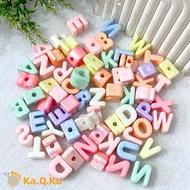 1 POUND OF ORDINARY 3D ALPHABET BEADS