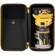 FBLFOBELI Kotak Penyimpanan EVA Keras untuk DEWALT DCW600B/DWP611 20V Max XR/untuk Makita XTR01Z 18V