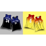 Jersey All Star Customize Curry Basketball Jersey 2023 NBA ALL STAR HISGRACE JERSEY James 6 Customiz