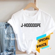 READY STOCK BTS J-HOOOOPE T-SHIRT FOR WOMEN AND MEN SHORT SLEEVE S-XXL OVERSIZE/ T-SHIRT PROMO/T-SHI