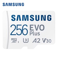 จุดสินค้าความเร็วสูงการ์ดความจำ EVO Plus แฟลชการ์ด512GB/256GB / 128GB / 64GB / 32GB 16GB Micro SD SDHC TF ฟรี Samsung