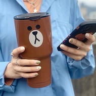 [GIAO HÀNG NHANH] LY GIỮ NHIỆT THÁI LAN 900ML HÌNH MÈO KITTY DOREMON GẤU CHÓ VUI NHỘN NHIỀU MÀU SẮC 