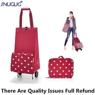 factory Portable Shopping Bag Women s Big Buy Vegetables Trolley Bags On Wheels The Market Folding P