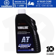 10thX YAMALUBE Engine Oil AT Blue Core 1 Liter 4T SL 10W-40 MB Fully Synthetic for Motorcycle