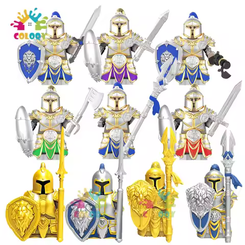 Kids Toys Game Alliance Building Blocks Warcraft World Guard Soldiers Mini Action Figures Toys For K
