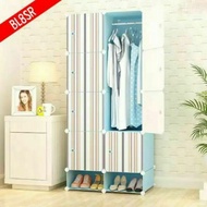 8 cube diy wardrobe with shoe rack