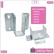 Y&Y Eco Bed Frame U Bracket / U Shaped Bed Hinge Beam Connector /Penyambung Rasuk Kayu Katil Padu