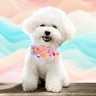 軟綿糖果屋系列領巾 | 寵物領巾 狗貓口水巾 寵物圍兜 針織領巾