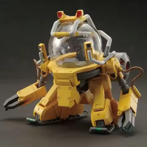 This Year, The New Base Limited The Assembling Model of HG Troll 800 Engineering Robot As High As TO