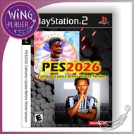 PS2 Game - PES2026 Callname Update Before Winter