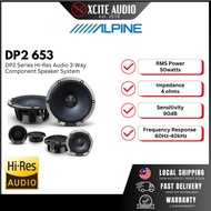 ALPINE DP2 653 - DP2 Series Hi-Res Audio 3-Way Component Car Speaker System