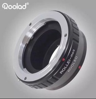 Roolad Lens Mount Adapter - Rollei 35 (SL35) QBM SLR Lens To Micro Four Thirds (MFT /M43) Mount Digi