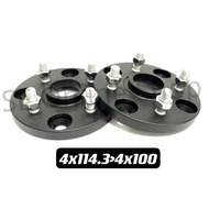 2pcs Wheel Spacer 4x114.3 Convert 4x100 Wheel Adapter 15mm 67ID 54OD Specer Rim Spacer