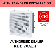 Installation KDK 20ALH Exhaust Fan Ventilation Fan Ventilating Install 20ALA GSE