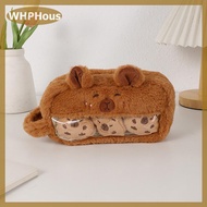 WHPHous Dễ Thương Kawaii công suất lớn capybara bút Túi vui phim hoạt hình thời trang capybara sang