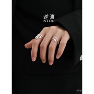 Pereka Uniseks Pencinta Ular Perak Tulen Gaya Rakan Karib (Hadiah NIDU Tidak Luntur Terjalin Model B