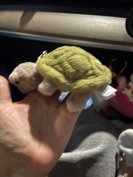 Jellycat 綠色小海龜鑰匙扣
