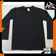 MALAYSIA UP📣 OREN SPORT PANJANG ROUNDNECK 100% Cotton -  T-Shirt CT54