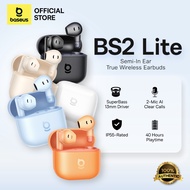 Baseus Bass BS2 Lite True Wireless Earbuds 40h playtime IP55 Sweatproof & Water-Resistant Bluetooth6