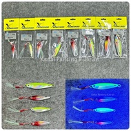 X Komando UV Jig Fishing Jig 10g/15g/20g/40g Micro & Light Jig