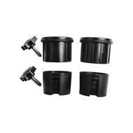 【IMBUTFL】6Pc Parasol Base Stand Umbrella Holder Adaptor Tube Bolt Fixing Mount Accessorie❀