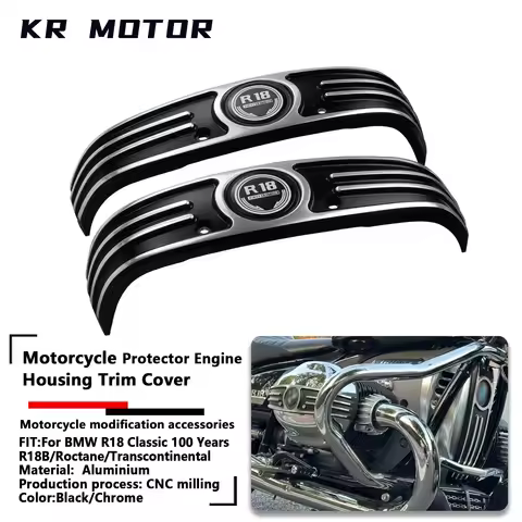 Motorcycle For BMW R 18 Classic 100 Years R18B R18 B/Roctane/Transcontinental Cylinder Head Protecto