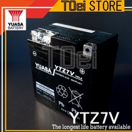 GARANSI 100% ORI YTZ7 YTZ7V YUASA BATTERY YTZ7V 12V-6AH NMAX, LEXI, AEROX, DLL