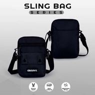 Men's Small Sling Bag Premium Cordura Shoulder Bag Strong Durable AKZ 711