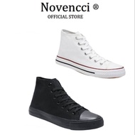 NOVENCCI Kasut Lelaki Perempuan Kanvas Canvas Sneakers Men Women Unisex High Top Uniform School
