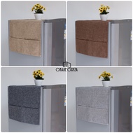 1-door Refrigerator Cover 2-door Refrigerator Cover Fridge Protective Cover Plain Color Pattern