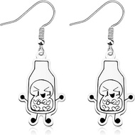 BFDI Game Inspired Gift Two in a Bottle Earrings Game Fandom Jewelry Cosplay Merch