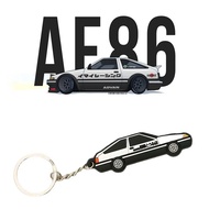 1PC Car Modify Initial D Car Racing  Keychain Japanese AE86 Modified Keychain