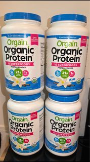 特大家庭裝 Orgain Organic Plant Protein 有機植物蛋白質粉 2.7磅/1.22公斤