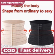 strongaromonyu Women Fajas Waist Trainer Slimming Sheath Postpartum Support Flat Belly Girdle Body S